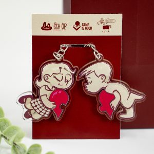 Móc Khóa Mica Ếch Ộp x GIG Sức Khỏe, Tình yêu, Bình An | Collection “Hí Hí”