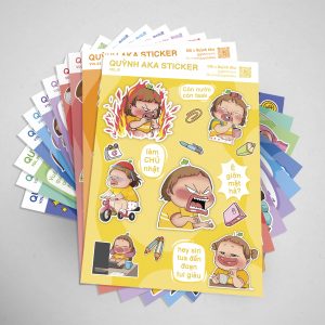 Sticker Quỳnh Aka x GIG